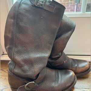 Authentic Frye Buckle Boots